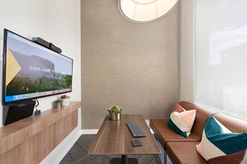 Conference room & private offices